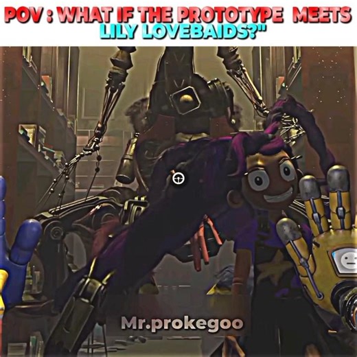 The Prototype Meets Lily LoveBaids 💀 | Poppy Playtime Chepter 5 Edit #poopyplaytime #edit #shorts