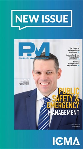ICMA on Instagram: "Public safety depends on prepared leadership. The latest issue of #PMMagazine focuses on the real challenges local governments face before, during, and after emergencies, including: • Emergency communications and regional coordination • Practical approaches to crime prevention • Crisis leadership that builds trust • Disaster preparedness amid growing uncertainty These insights offer actionable strategies for leaders working to protect their communities every day. Read the Dec