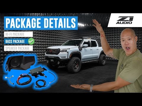Z1 Audio - Nissan Frontier D41 Bass Package