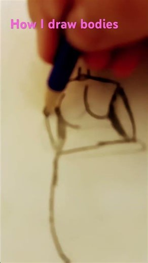 How I draw bodies