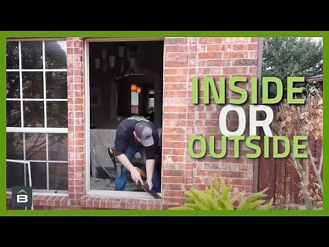 Do You Install Replacement Windows from the Inside or Outside?