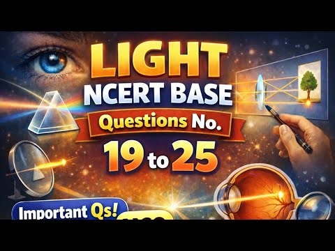 LIGHT CHAPTER MCQ FROM QUESTION 19 TO 25