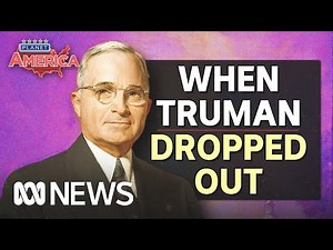 The story behind Harry Truman's decision to drop out of a presidential race | ABC News