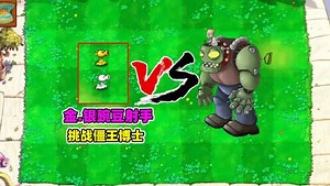 陌白游戏趣味解说_陌白游戏趣味解说_植物大战僵尸杂交版：金.银豌豆射手VS僵王博士
