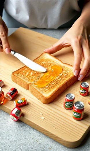 【4K】【ASMR】Fizzy Soda Spread Over Toast – Surreal ASMR