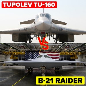 304K views · 3.1K reactions | Speed vs brains, power vs stealth- the Russia Tu-160 vs the American B-21 Raider- which bomber is truly supreme? Check out today's epic new video to see who truly rules the skies as we compare airforce capabilities between Russia and the US. | The Infographics Show | Facebook