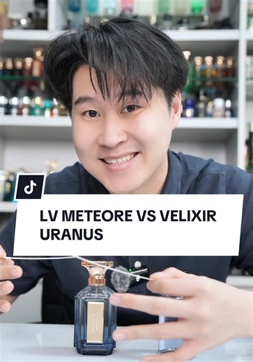 Perbandingan Parfum LV meteore vs Velixir Uranus, video ini buat kalian karna banyak banget yang minta 🫶🏻 #parfum #perfume #reviewparfum