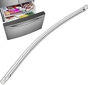 DA97-20017A Freezer Door Handle Fit for Samsung Refrigerator Handle RF28T5001SR RF27T5501SR RF27T5201SR RF28R6201S RF23R6301SR RF23R6201SR RF28T5101SR RF28R7201SR RF28R7551SR RF22R7351SR RF28R6221SR