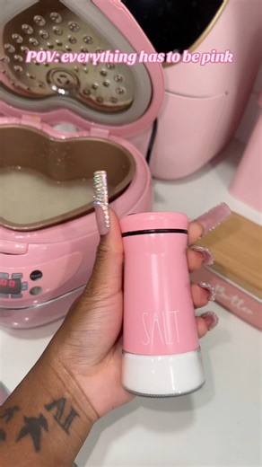 All pink everything in my pink kitchen 💕 #pinkfinds #pinkkitchen #pinkaesthetic | Roderica Scott