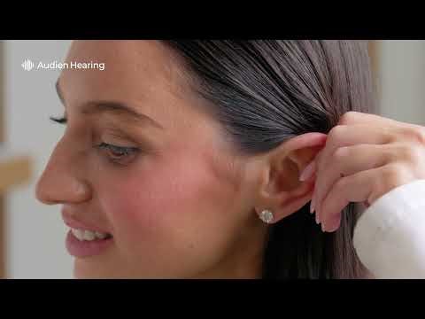 Inserting Your Atom ONE Hearing Aids | Audien Hearing