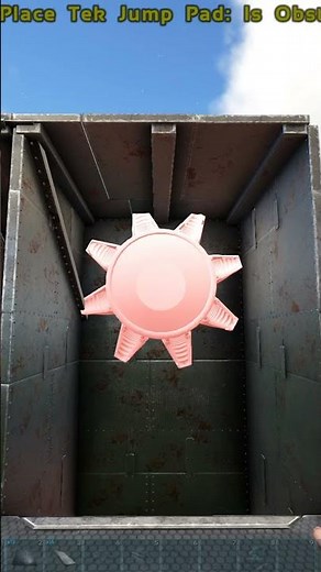 EASY ELEVATOR USING TEK JUMP PADS - Ark Quick Tip #1 #shorts