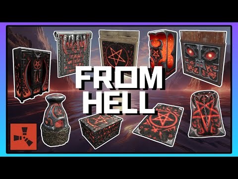Rust Base Skins – From Hell Collection Showcase