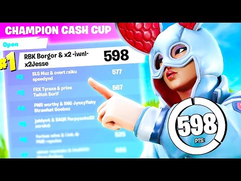 FIRST PLACE in the Champion Cash Cup