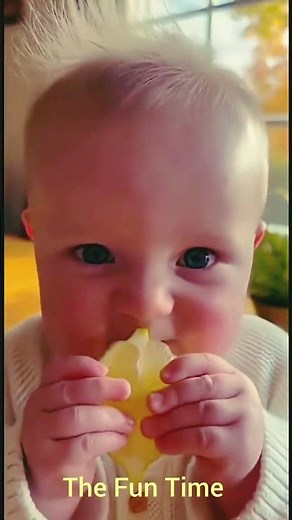 Baby vs Lemon || Best Funny Moments || The Fun Time