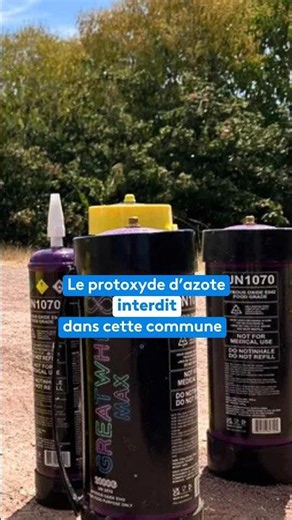 Nitrous oxide banned in a Maine-et-Loire town
