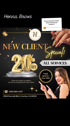 Henna brows are ideal for those who: ✔ Want fuller-looking brows without permanent tattooing. ✔ Have sparse or over-plucked eyebrows. ✔ Prefer a natural, chemical-free alternative to traditional dyes. ✔ Want a temporary yet long-lasting brow enhancement. #pedicure #lashes #cerritos #nails #norwalk#lakewood#cypress#carson#longbeach#downey#buenapark#manicure #bellflower #nailaddict #naildesign #nailsmagazine #Artesia#paramount##eyelashes#lashescerritos#individuallashes#lashesextension#minklashes#l