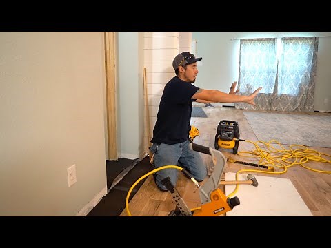 Hardwood Floor on Concrete Slab - What I did
