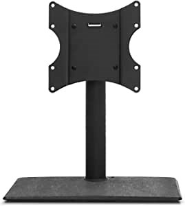 Universal Standing TV Swivel Stand for TVs up to 42” | Continu.us Tabletop Height Adjustable, Free-Standing, Swiveling Mount. Features Theft Prevention & Child Safety Locking.