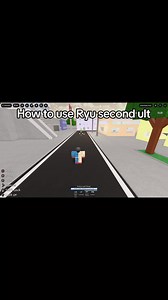 How to Use Ryu's Second Ultimate in Roblox JJ's