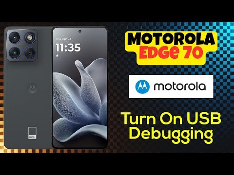 How to Turn On USB Debugging Motorola Edge 70 | Developer Options Explained
