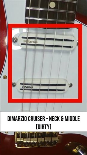 DiMarzio The Cruiser vs Fast Track 1 (neck & middle)