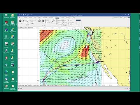 Optimum Sailboat Routing with Expedition