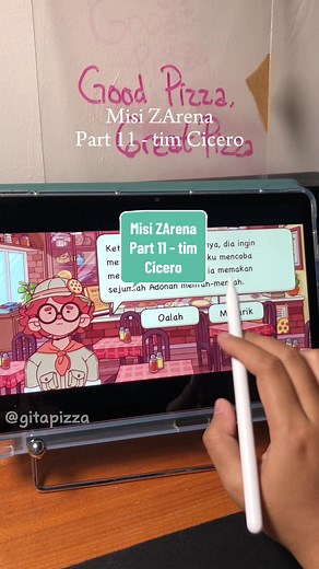 Cara Mendapatkan Buku Diary Octavia di Good Pizza