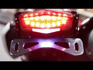 12oclockLabs Programmable Integrated Taillight Setup