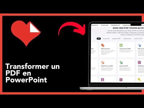 Transformer un PDF en PowerPoint avec iLovePDF - Tutoriel rapide