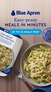 Enjoy pre-made meals with quality ingredients. New subscriptions get up to 10 meals free across the first 5 weeks! | Blue Apron | Facebook