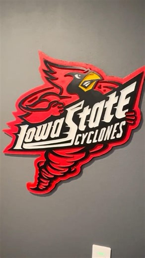 I Made My Son an ISU Sign for His Birthday (CNC + Paint)