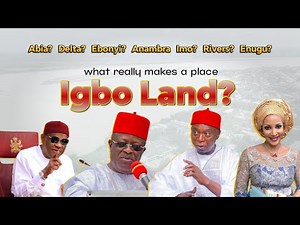 What Really Makes a Place Igbo Land? || The True Extent Of Igbo Land In Nigeria 🇳🇬