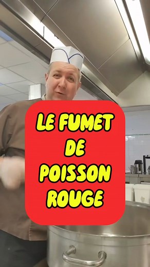 Le FUMET de Poisson Rouge😄👌 Oui ça existe 😜🤪🤘 #sauce #recettefacile #cuisine | ChefRaknor