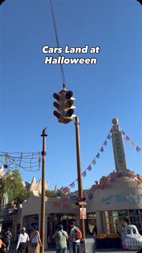 Cars Land gets spooky for Halloween 🎃👻 From Vampire Mater to superhero Lightning McQueen, it’s one of the best places to visit at Disneyland in October! 🏁 @disneyparks @disneyland #carsland #disneylandhalloween | That Magical Fam
