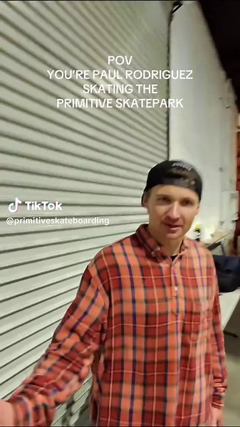 Paul Rodriguez's POV at the Primitive Skatepark