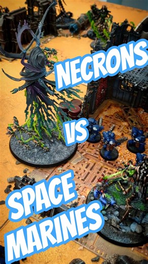 who wins? Necrons Vs Firstborn Space Marines?