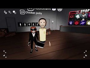 Rec Room Cartoon Cat is after me and Morty !