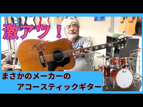 ドラムのメーカーと思っていたパールのアコースティックギター紹介！