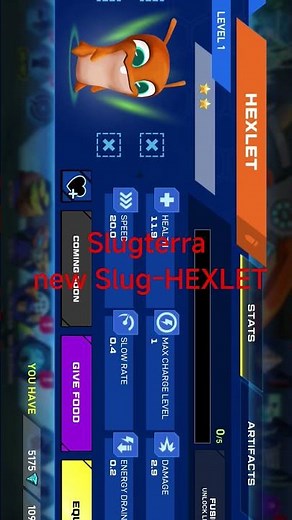 Slugterra Slug It Out 2 Receive a new Slug with 2 Stars called HEXLET