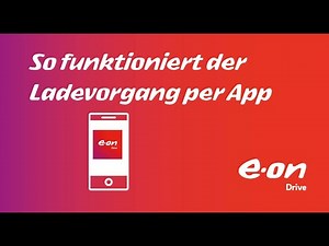How to charge via E.ON Drive Comfort App | DE