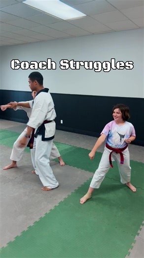 If you look closely. You can see them break and smile 😂