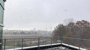 6.4K views · 138 reactions | Snow Squall here at the Albany National Weather Service office! First coatings of snow of the year for us. Let us know what's happening by you. | US National Weather Service Albany NY | Facebook