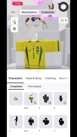 I buy this new avater guess how much￼ it is robux🍏🍈#roblox #youtube #shorts #robloxmemes