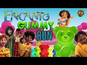 Encanto Gummy | Gummy Bear Run and Freeze | Gummy Brain Break | Encanto Songs | PhonicsMan Fitness