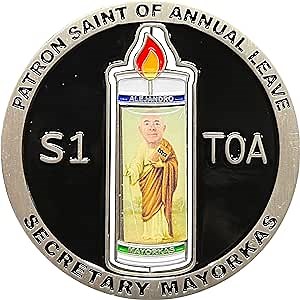 LL-001 Secretary Mayorkas Patron Saint CBP HSI CIS FEMA ICE Border Patrol Challenge Coin