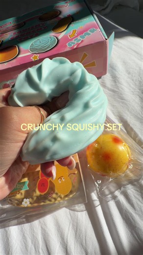 Crunchy Squishy Set — 6 Piece ASMR Squishies Review