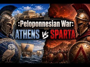 Peloponnesian War: Athens vs Sparta| Ancient World Explained