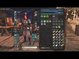 Power Leveling Furniture Crafting in New World