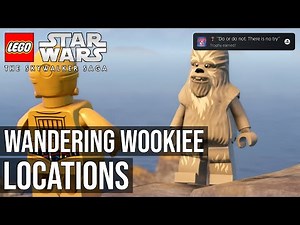Where's the Wookiee? Challenge (All Wandering Wookiee Locations) - LEGO Star Wars The Skywalker Saga