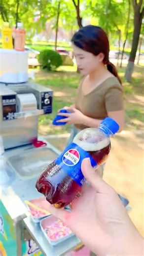 Shop Lady Made a Cold Drink Ice Cream 😲🥤🍨~ wood working art / hand crafts ideas/ skill #shorts